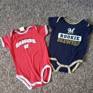 18 month sports onesies